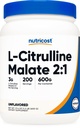 Nutricost L-Citrulline Malate (2: 1) Toz (600 Grams)