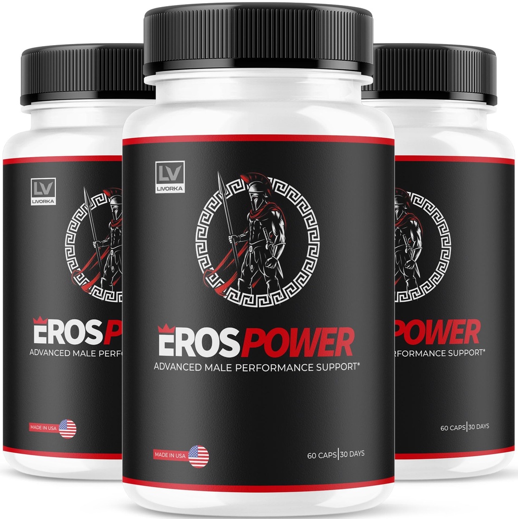 (3 Pack) Eros Power Supplement - Eros Power Supplement για τους άνδρες, Eros Power, Eros Powder Supplement, ErosPower Advanced Formula, Eros Power Caps για τους άνδρες, Eros Power Pills, 180 Caps για 3 μήνες
