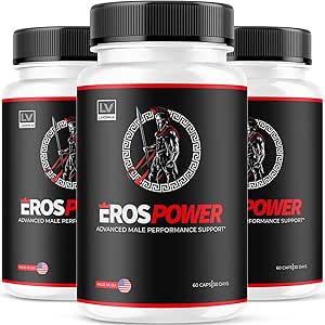 (3 Pack) Eros Power Supplement - Eros Power Supplement για τους άνδρες, Eros Power, Eros Powder Supplement, ErosPower Advanced Formula, Eros Power Caps για τους άνδρες, Eros Power Pills, 180 Caps για 3 μήνες