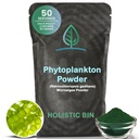 Holistic Bin Marine Phytoplankton Toz - Kuzey Yeşil Su Çiftliği - Nutrient-Dense Omega-3 Superfood - Amino Asits, Chlorophyll, Vitamins & Trace Minerals - 50 Grams