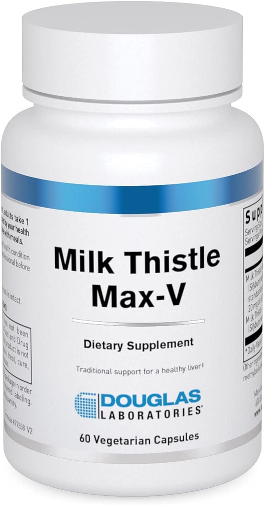 Douglas Laboratuvarlar Süt Butle Max-V | Liver Support için herbal alıntısı | 60 Capsules