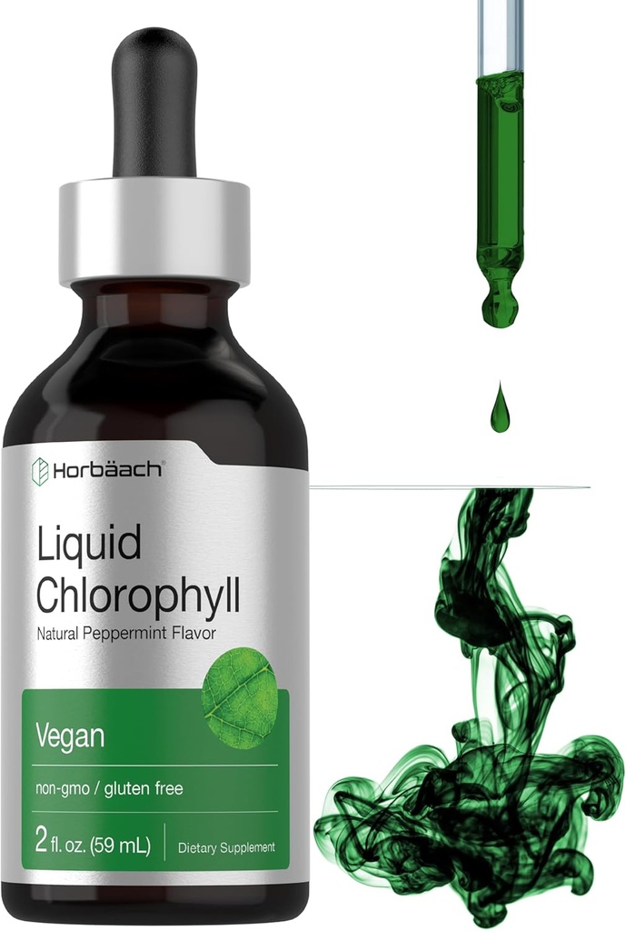 Horbäach Υγρό Chlorophyl σταγόνες 