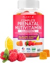 DHA'lı Kadınlar için Prenatal Gummies, Folate, Vitamin B C D | Fetal ve Neural Destek için Çokvitamini, Bones, Energy & Immunity during Gebelik