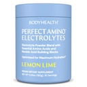 VücutSağlık MükemmelAmino Elektrolyte Toz No Sugar, Hydration Fasting Keto Zero Sugar Electrolytes Drink Mix with Trace Minerals - Lemon Lime - 30 Servisler