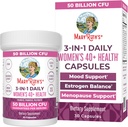 MaryRuth Organics 3-in-1 Daily Health 40+ Probiyotiks for Women | Klinik Olarak Test Edildi | Kadınlar için Estrogen Supplement | 50 Milyar CFU | Allergen Ücretsiz | 30 ct