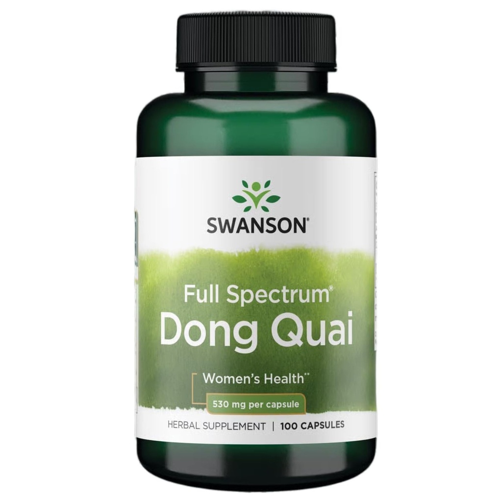 Swanson Dong Quai 530 Milligram 100 Capsules