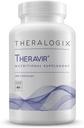 Theralogix Theravir Immune Support Supplement - 90-Day Supply - Immune Support Supplement for Women & Men - Vitamin D3, C, çinko, Quercetin & Melatonin - NSF sertifikalı - 180 Capsules
