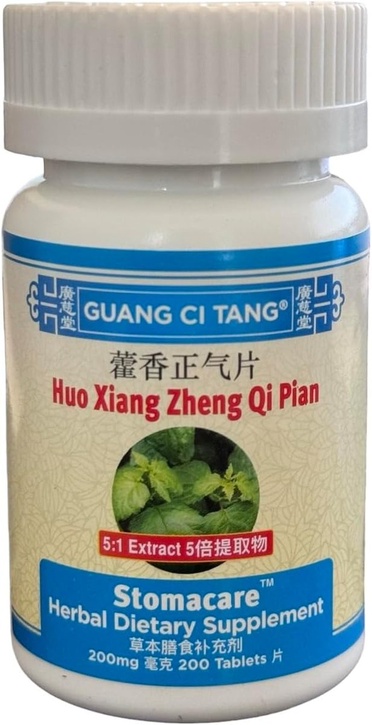 Huo Xiang Zheng Qi Pian StomacareTM Tarafından StomacareTM