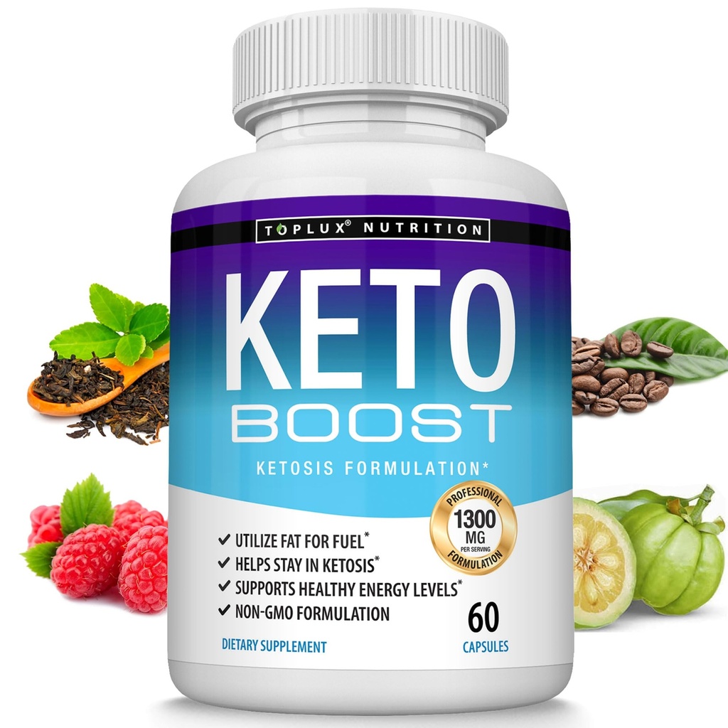 Keto Boost Diyet Pills Ketosis Tamam - Doğal Exojen Keto Formula Destek Enerji ve Focus, Ketgen Diyet için Gelişmiş Ketonlar, Erkekler Kadınlar için, Keto Diyet Pills,