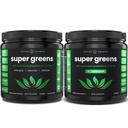 NutraChamps Super Greens Berry & Super Greens Άγευστο πακέτο - 2 Μήνες προσφοράς