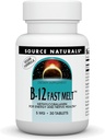 Source Naturals Vitamin B-12, Supports Energy Production * 5 mg - 30 Hızlı Melt Vegan