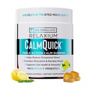 Relaxium Calm Gummy, Αναπτύχθηκε στις ΗΠΑ, με Βιταμίνη Β6, Μαγνήσιο, και L-Θεανίνη, Ένα Gummy ανά Σερβίρισμα, 60 Gummies