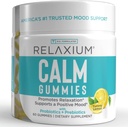 Relaxium Calm Gummy, ABD'de B6, Magnezyum ve L-Theanine, One Gummy per Service, 60 Gummies