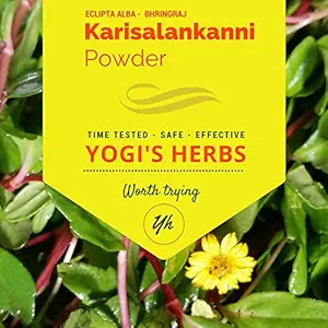 YOGIS HERBS Yogiler Herbs Karisalankanni Toz (Eclipta Alba/False Daisy) 1 Lb Fresh & Pure 1 Pound (Pack Of 1)