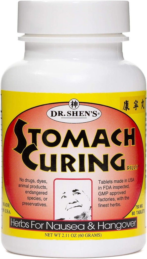 DR. SHEN'S Stomach Curing Pills - 750 mg/80 TAB