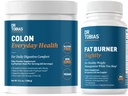 Dr. Tobias Colon Everyday Health and Fat Burner Nightly, Daily Digestive & Night Time Μεταβολική Υποστήριξη, Curb Cravings, Boost Energy & Gut Health, Non-GMO