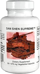 Yüksek Beslenme Dan Shen Supreme, 90 Saf Red Sage Vegetarian Capsules