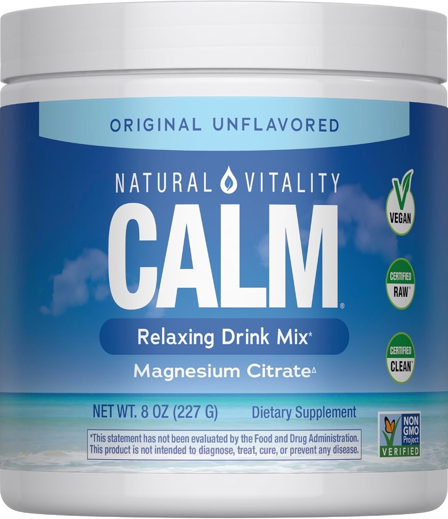 NATURAL VITALITY Original Calm Drink Mix, 8 OZ