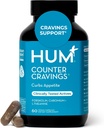 HUM Counter Cravings Chromium Supplements with L Theanine, Seaweed Extract & Forskolin to Help Appetite, Cravings, and Routines, Gluten Free, Caffeine Free Formula, 60 Vegan Capsules