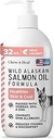 Wild Alaskan Salmon Fish Oil for Dogs - 32 oz. of Fish Oil Formula - Pump Cap Şişe - Contains Omega-3 ve 6, Vitamin D, EPA ve DHA Sağlıklı Cilt ve DHA