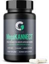 Mega Kannect Capsules% 5 Kanna Alkaloid / Elevates Mood, Boosts Energy Levels, Geliştirilmiş Ruh Clarity | Sceletium Tortuosum Daily Supplements for Men & Women (30 Count)