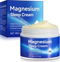 Banyo için Magnezyum Oil Cream,Magnesium Body Butter - Sleep, Leg Cramps, Ortak Destek ve Kas Soreness-Fast Abxia-Nighttime Magnezyum Cream 3 fl ozz