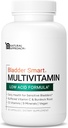 Hassas Suçlamalar için Low-Acid Multivitamin | 12 Vitamin & 9 Minerals | Buffered Vitamin C & Burdock Kök | ABD Üretildi | 60 Capsules