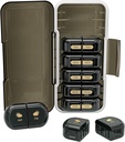 Weekly Pill Organizer 2 φορές την ημέρα, Moisture-Proof, Αποσπώμενα διαμερίσματα, AM PM Pill Box 2X 7 Day, Travel Pill Organizer για χάπια / Fish Oil / Medication / Vitamin / Συμπληρωματικά (Μαύρο)