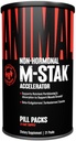 Animal M-Stak - Muscle Builder ve Dövme Mass Winer Supplement for Body Building - Lean Muscle Growth, Amino Kompleksi ve Pre Workout Energy, 21 Packs