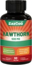 Hawthorn Berry Capsules-Antioxy, Circulation Support-Hawthorne Supplement- 60 Capsules Vegan, Non-GMO