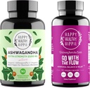 Happy Healthy Hippie Go with The Flow Bundle (2pk) - Πηγαίνετε με τη ροή & Ashwagandha