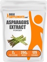 BulkSupplements.com Σκόνη Εκχυλίσματος Ασπαράγους - συμπλήρωμα βοτάνων, Σκόνη Shatavari - Χωρίς γλουτένη, 2g ανά Σερβίρισμα, 250g (8,8 oz) (πακέτο του 1)