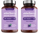 Bounty Elder Immune Support - çinko, C & Echinacea, Advanced 5-in-1 Mix, Güçlü Antioksi, Tüm Vücut Dengesi, Non-GMO - 60 Capsules, 2 Pack