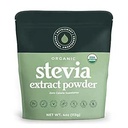 Organic 100% Pure Stevia Powder, 4 oz, Ικανοποιήσεις Γλυκά Καβουράκια, Χαμηλώνει τα Επίπεδα Ζάχαρης Αίματος για Διαβητικούς, Μαζική σκόνη Stevia Extract Γλυκαντικό για Καλύτερη Ψήσιμο & Ποτά, 800+ Εξυπηρετήσεις από NatriSweet