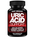 Uric Acid Flush for Gout Support -120 Capsules - Supports Kidney Cleanse Detox & Repair, Gallbladder & Urinary Tract Issues - Essential for Detox & Joint Support - Cranberry Extract