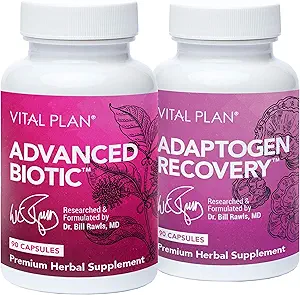 Vital Plan Immune Support Supplements by Dr. Bill Rawls – Immune Boost Sche / Japonca Knotweed, Cat's Claw, Chinese Skullcap & Reishi Mushroom