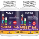 NuBest Bundle Ψηλό 10+ 60 κάψουλες Ψηλό Παιδιά 60 Μασώμενα δισκία 