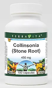 Collinsonia (Stone Root) - 450 mg (100 Κάψουλες, ZIN: 510769)