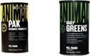 Animal Pak - Βολικό All-in-One πακέτο βιταμίνης & συμπλήρωμα - ψευδάργυρος & πράσινο Pak - Chlorophyl