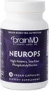 Dr Amen BrainMD NöroPS - 30 Capsules - 150 mg PhosphatidylSerine - Ruh Focus, Energy & Memory - Gluten Free - 30 Hizmet