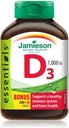 D3 1000 IU Bonus -240 sekme Marka: Jamieson Laboratories