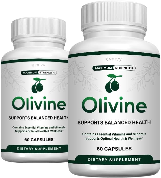 Avaivy Olivine - Olivine Diyetsel Supplement Capsules (2 Pack, 120 Capsules)