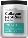 Horbäach Collagen Powder Toz 7oz | Tip I ve III | Unflavored Multi Collagen Protein ve Amino Asits | Gluten Free, Keto & Paleo Friendly