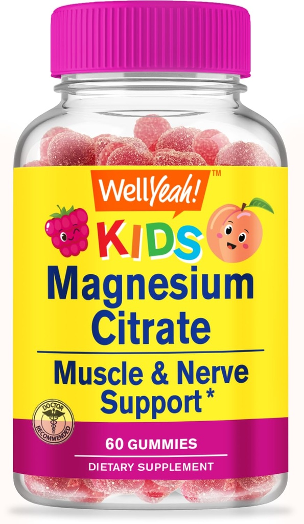 Çocuklar için Gummies - Çocuklar için Değerli Stres Yardımı - Doğal Calm, Mood Support, Non-GMO, Gluten Free - Natural Sourced Flavors - 60 Gummies