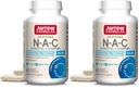 Jarrow Formulas N-A-C 500 mg - Αντιοξειδωτικό συμπλήρωμα αμινοξέων υποστηρίζει Κυτταρική λειτουργία υγείας & ήπατος - Πρόδρομος στη γλουταθειόνη - Μέχρι 60 σερβιρίσματος (Veggie Caps) (πακέτο του 2)