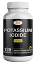 Potasyum Iodide130 mg - KI Tabletler- Pyum130 mg - ABD Made Pyumine Pills YODO Naciente, Yoduro de potasio - 120 Tablet