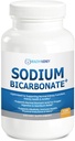 Organic Sodium Bicarbonate Alkaline 650 mg Κάψουλες - Ενισχυμένη υποστήριξη νεφρών, Στομάχι Οξύ Ουδέτερο με Αλκαλιζέ Superfoods, ανοσοποιητικό & Sports Performance Aid, ταχεία δράση αντιόξινο – 120 Caps