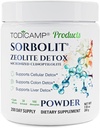 Sorbolit Zeolite Detox - 7.05 Oz Zeolite Toz Supplement for Full Body Detox - Gut Cleanse, Hücreler Liver Detox | 200 Gün Supply