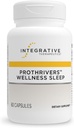 Bütünleştirici Tedaviler ProThrivers Wellness Sleep - Sleep Support Supplement for Yetişkinler* - Melatonin & Magnezyum - Vegan, Gluten-Free & Dairy-Free - 60 Capsules (60 Hizmet)