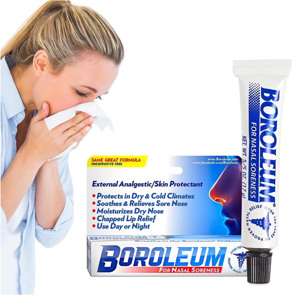Boroleum για Nasινικό πόνο, 17 γραμμάρια, 3/5 ουγγιά σωλήνα
